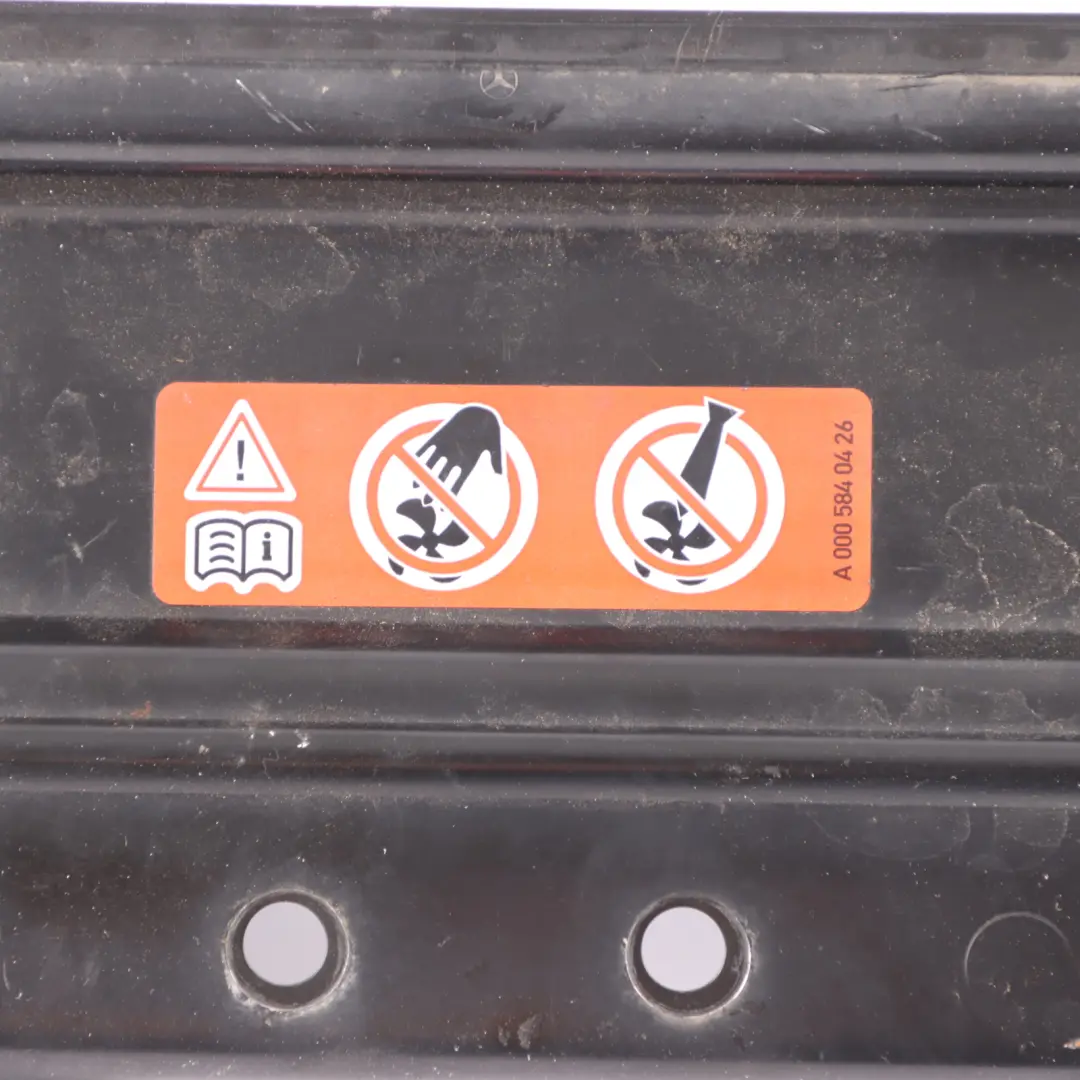 Mercedes W221 Barra di rinforzo anteriore pannello chiusura cofano - SKU A2216200072 - Numero di parte A2216200072