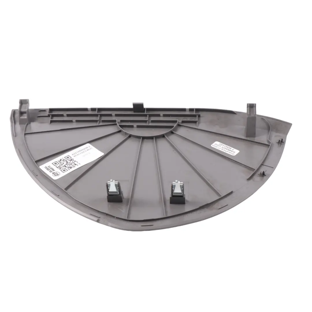Mercedes W221 Dashboard End Cover Right O/S Side Panel Basalt Grey - SKU A2216890208-2 - Part number A2216890208