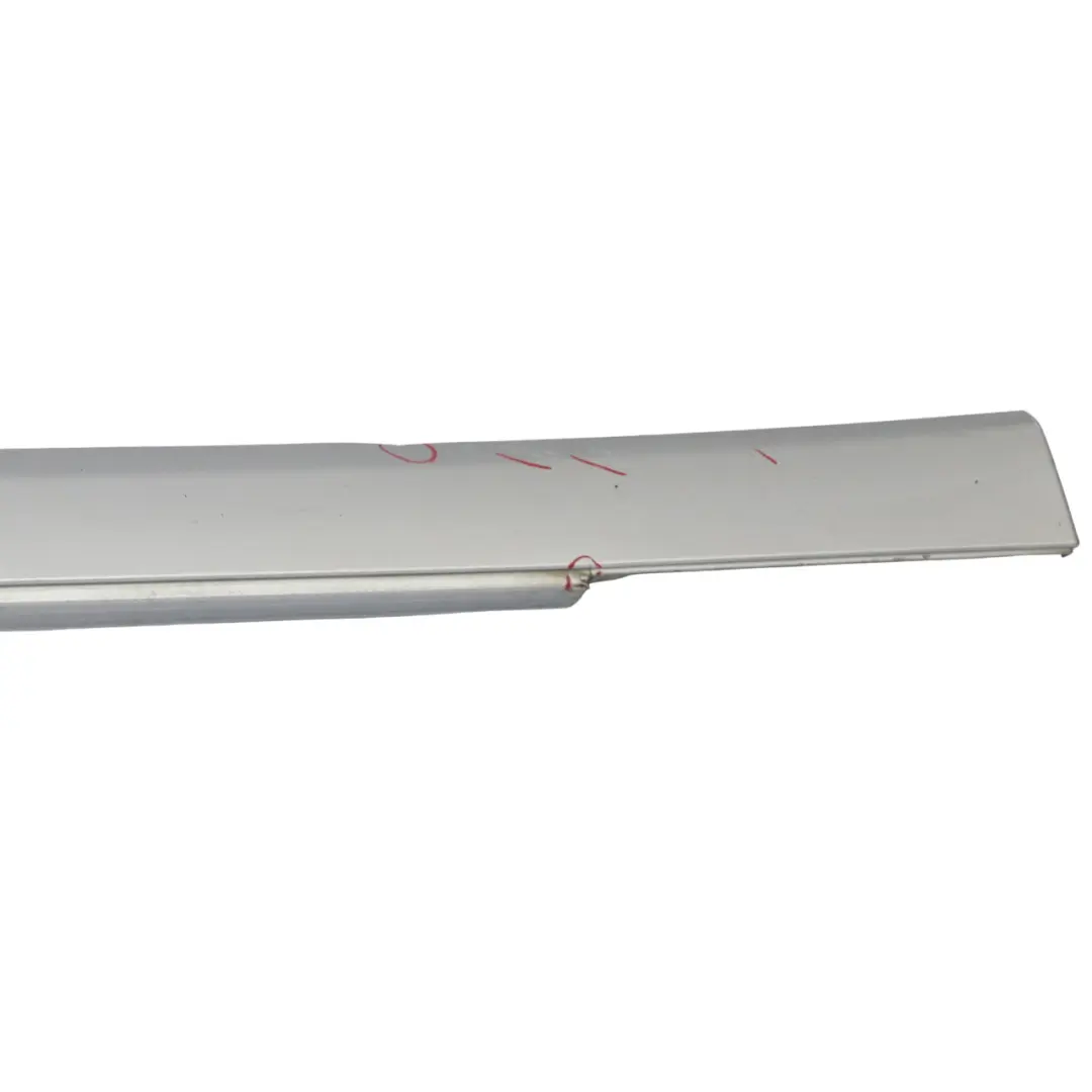 Mercedes W221 Door Sill Side Cover Skirt Left N/S Cover Panel Iridium Silver 775 - SKU A2216900340-IRS - Part number A2216900340