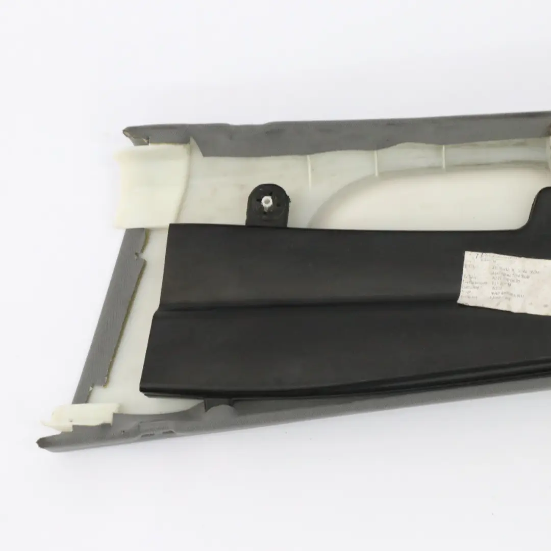 Pillar B Interior Trim Cover Top Right O/S Grey to Mercedes W221 with Part number A2216900425 Mercedes W221 Pillar B Interior Trim Cover Top Right O/S Grey - SKU A2216900425-1 - Part number A2216900425