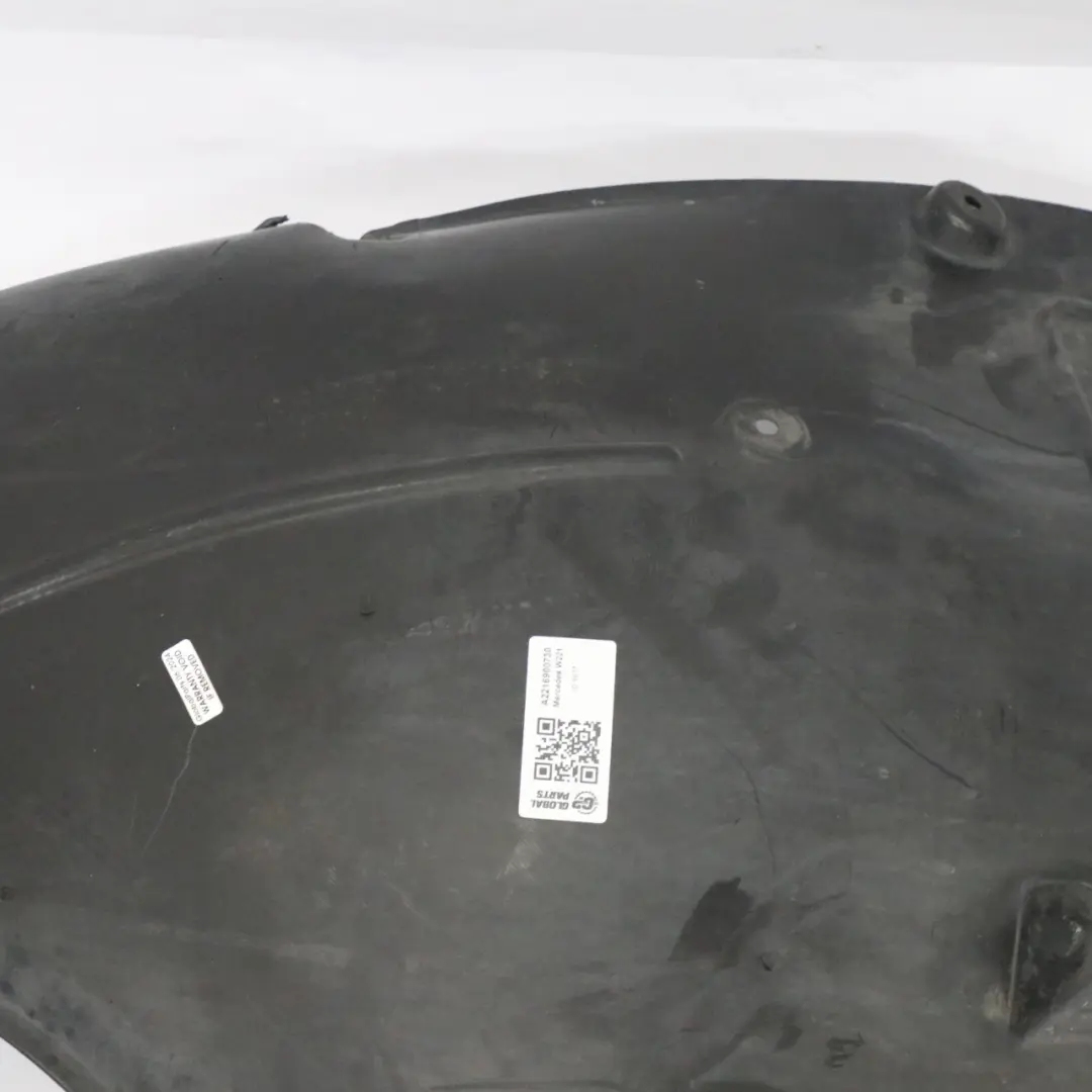 Arch Cover Front Left N/S Fender to Mercedes W221 Wheel with Part number A2216900730 Mercedes W221 Wheel Arch Cover Front Left N/S Fender - SKU A2216900730 - Part number A2216900730