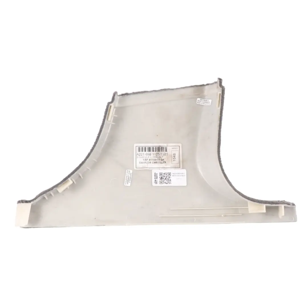 Mercedes W221 B-Säule Trim Panel Abdeckung unten links - SKU A2216901125-1 - Teilenummer A2216901125