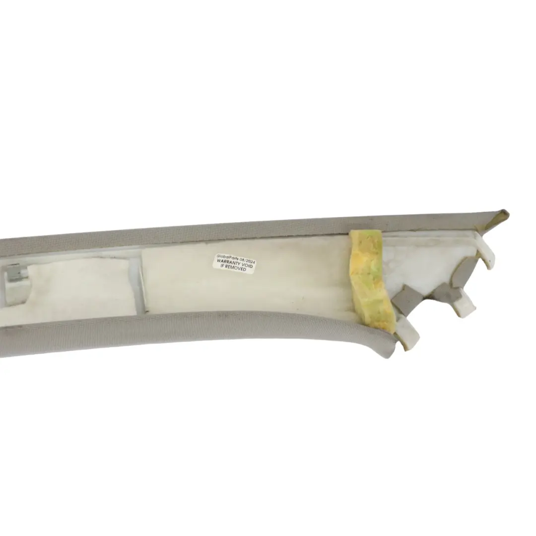 Pillar Cover Right O/S Front Interior Trim Grey to Mercedes W221 A with Part number A2216908625 Mercedes W221 A Pillar Cover Right O/S Front Interior Trim Grey - SKU A2216908625 - Part number A2216908625