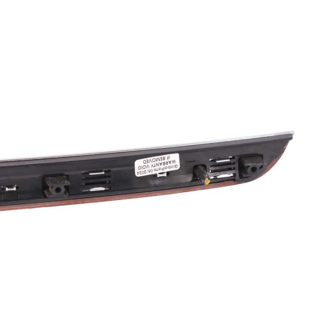 Mercedes W221 Front Right O/S Door Card Trim Strip Fineline Wood - SKU A2217200222 - Part number A2217200222