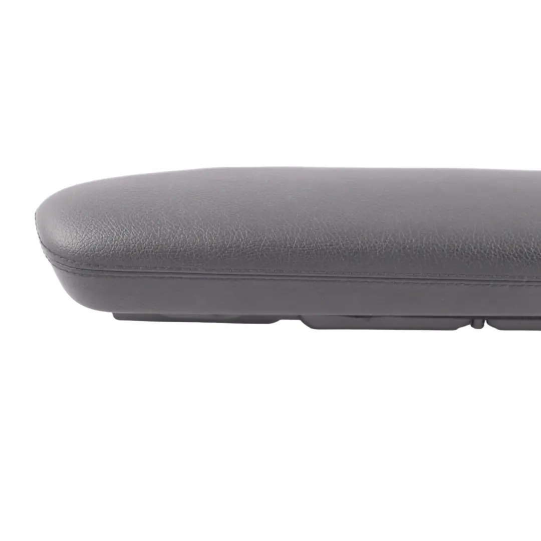 Mercedes W221 Front Door Arm Rest Left N/S Panel Leather Black - SKU A2217201195 - Part number A2217201195