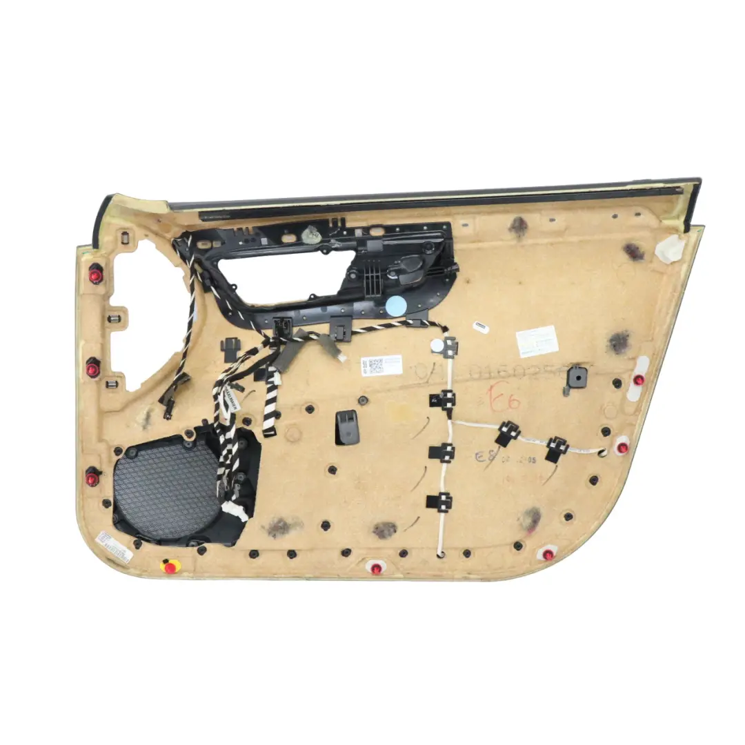 Mercedes W221 Couvercle Carte Porte Avant Gauche Panneau d'habillage Cuir Gris - SKU A2217201779-2 - Numéro de pièce A2217201779
