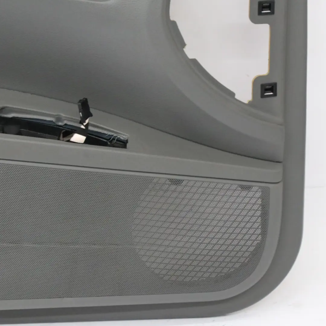 Coperchio scheda porta anteriore sinistra in pelle grigio basalto per Mercedes W221 con numero di parte A2217201779 Mercedes W221 Coperchio scheda porta anteriore sinistra in pelle grigio basalto - SKU A2217201779-2 - Numero di parte A2217201779