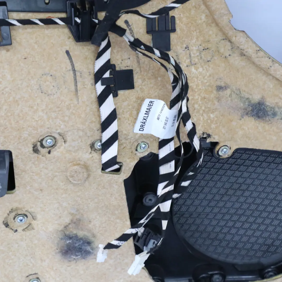 Mercedes W221 Türkarte Abdeckung Vorne Rechts Trim Panel Basalt Grau Leder - SKU A2217201879-2 - Teilenummer A2217201879
