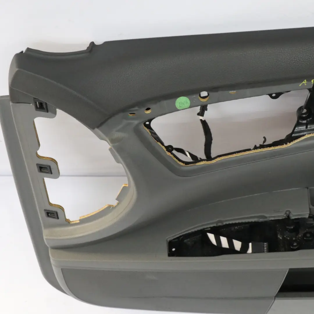Mercedes W221 Boczek Drzwi Przednich Prawy Skórzanny Szary - SKU A2217201879-2 - Numer Części A2217201879
