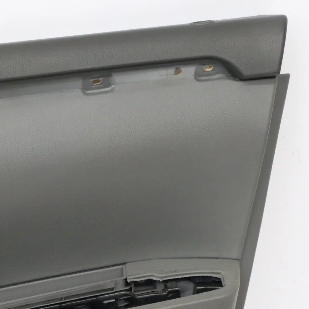 Mercedes W221 Door Card Cover Front Right O/S Trim Panel Basalt Grey Leather - SKU A2217201879-2 - Part number A2217201879