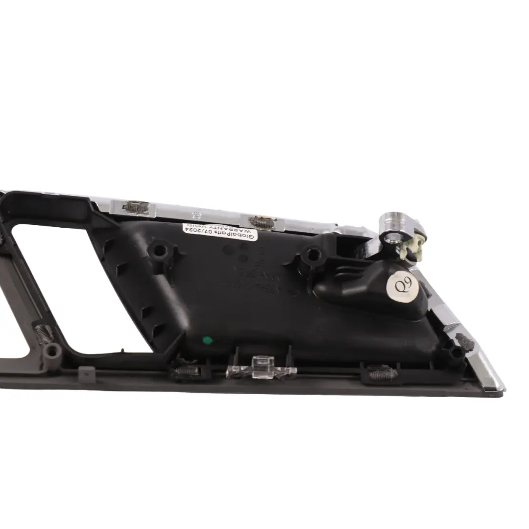 Delantera Derecha Manija de la Puerta Cubre Gris Basalto para Mercedes W221 con número de pieza A2217205848 Mercedes W221 Delantera Derecha Manija de la Puerta Cubre Gris Basalto - SKU A2217205848-1 - Número de pieza A2217205848