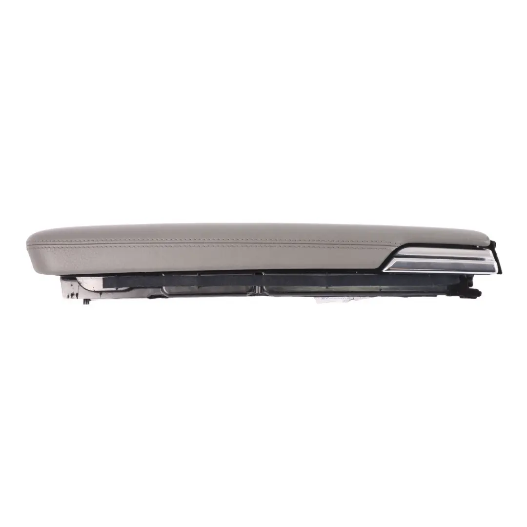 Mercedes W221 Door Card Front Left N/S Armrest Trim Panel Cover Black Leather - SKU A2217270166-1 - Part number A2217270166