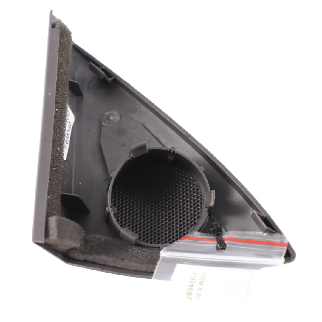 Mercedes W221 Triángulo Cubre Altavoz Delantero Derecho Gris Basalto Oscuro - SKU A2217280456-1 - Número de pieza A2217280456