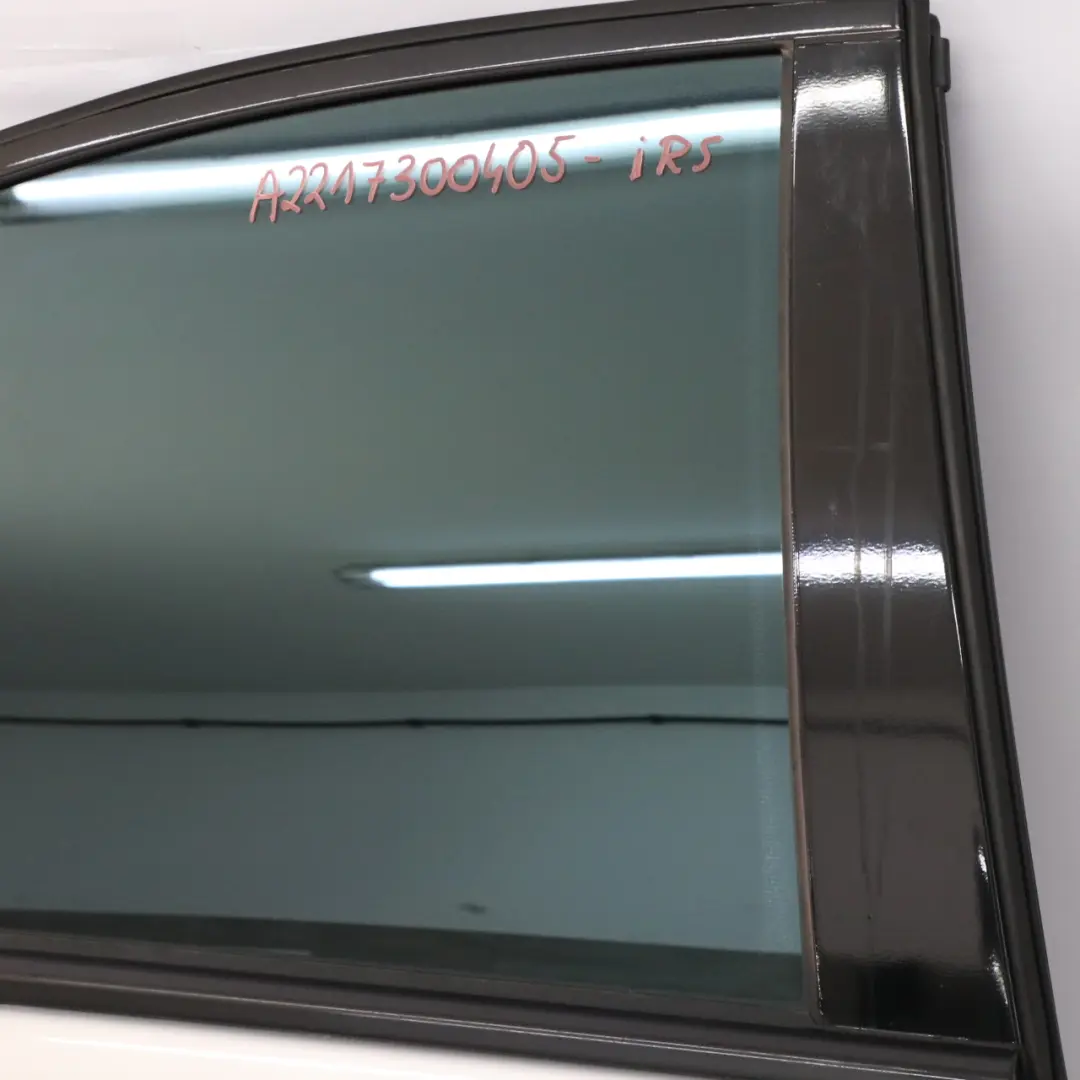 Mercedes W221 Porte arrière droite Argent Iridium Métallisé - 775 - SKU A2217300405-IRS - Numéro de pièce A2217300405
