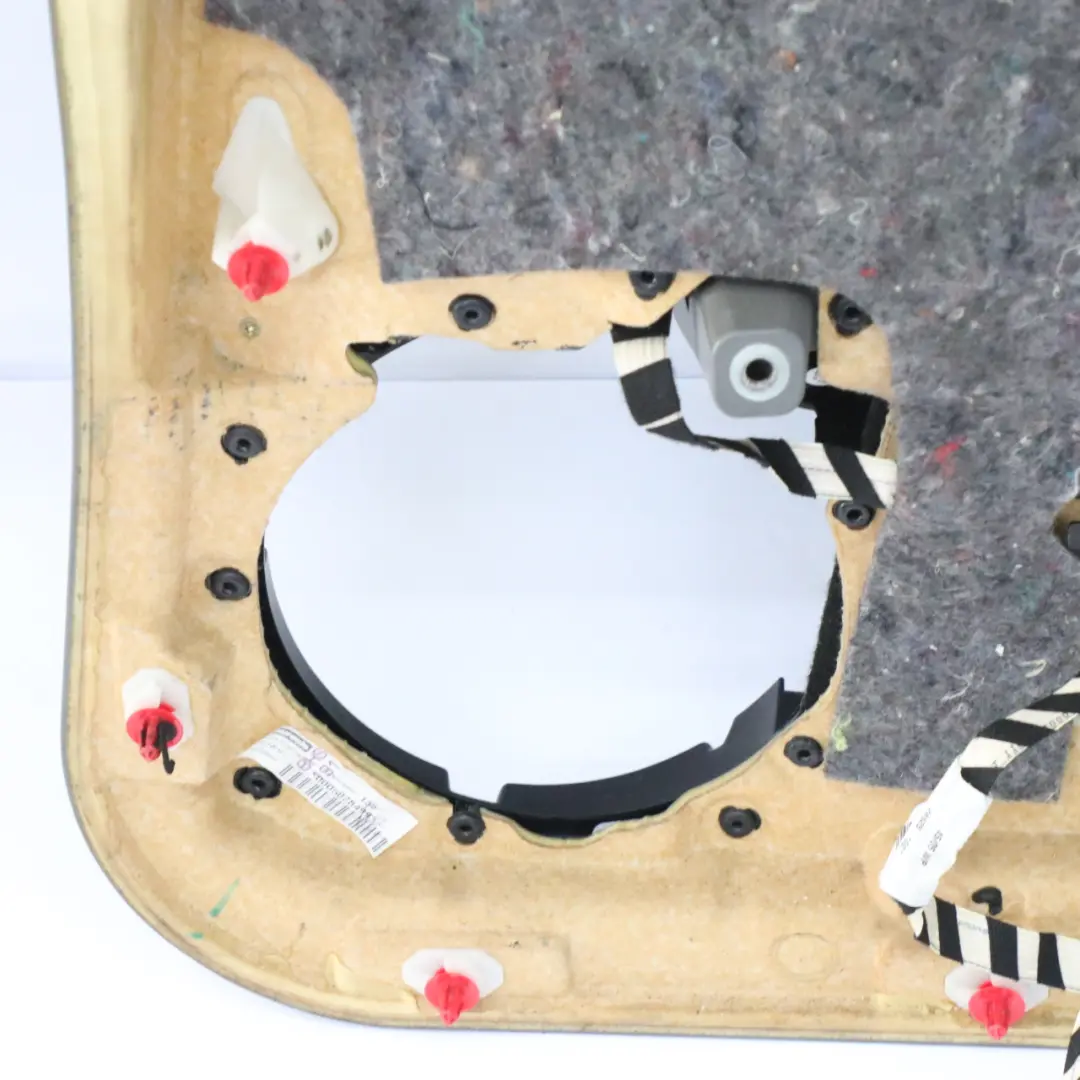 Mercedes W221 Door Card Cover Rear Left N/S Trim Panel Grey Leather - SKU A2217301579-1 - Part number A2217301579