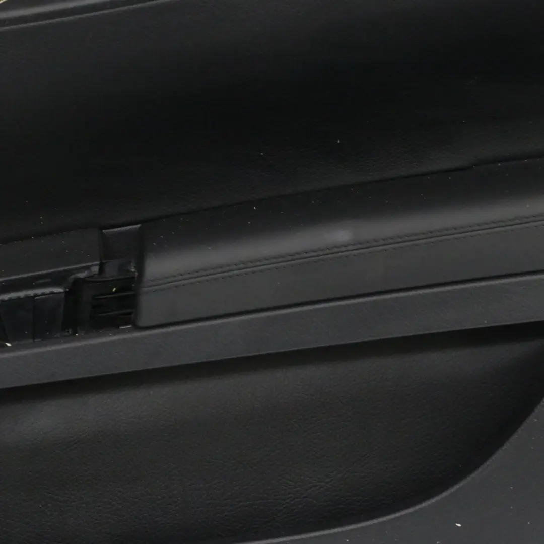 Door Card Cover Rear Right O/S Trim Panel Black Leather Nappa to Mercedes W221 with Part number A2217302679 Mercedes W221 Door Card Cover Rear Right O/S Trim Panel Black Leather Nappa - SKU A2217302679 - Part number A2217302679