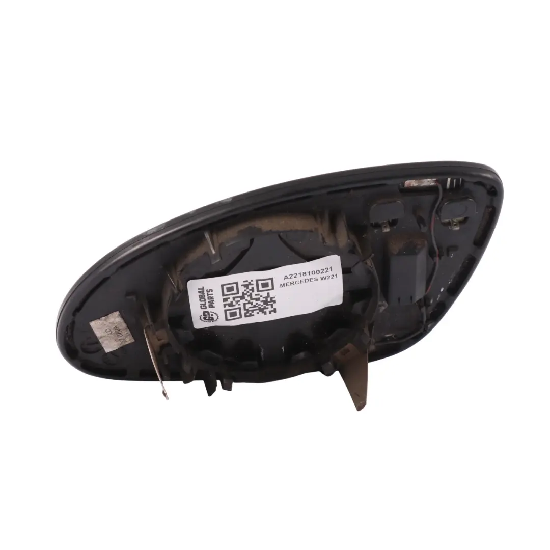 Mercedes W221 C219 C216 Inserto vetro specchietto retrovisore destro - SKU A2218100221 - Numero di parte A2218100221