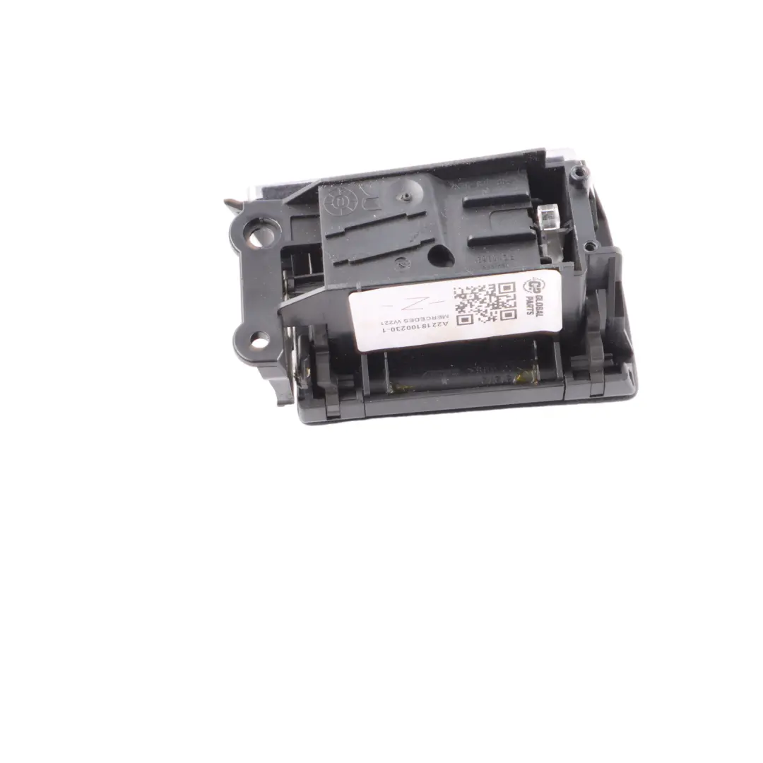 Mercedes W221 Door Card Ashtray Trim Cover Ash Tray Rear Right O/S Leather Black - SKU A2218100230-1 - Part number A2218100230