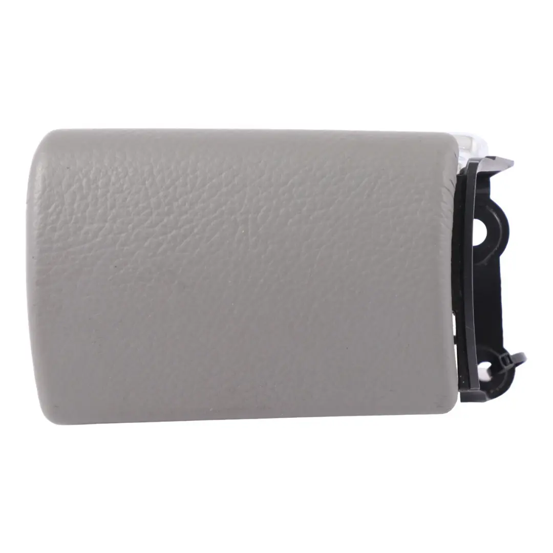 cenicero de la puerta trasera derecha Recubrimiento de cuero gris para Mercedes W221 con número de pieza A2218100230 Mercedes W221 cenicero de la puerta trasera derecha Recubrimiento de cuero gris - SKU A2218100230-2 - Número de pieza A2218100230