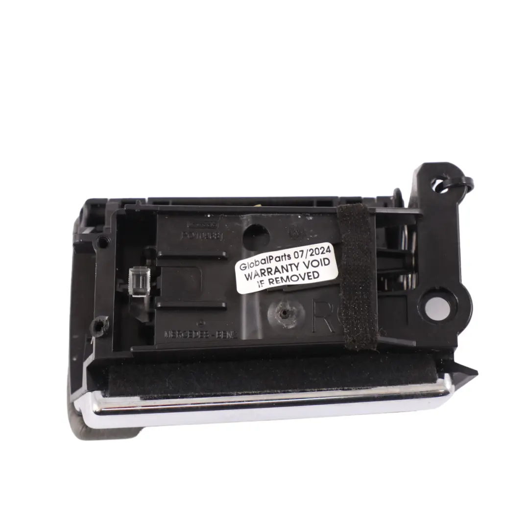 Mercedes W221 Door Card Ashtray Rear Right O/S Trim Cover Leather Grey - SKU A2218100230-2 - Part number A2218100230