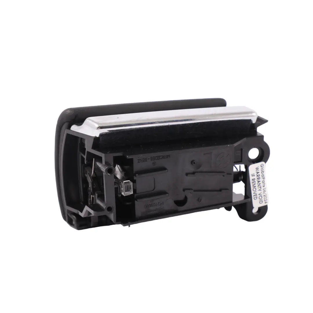 Mercedes W221 Posacenere Posteriore Sinistro Coperchio Scheda Porta Pelle Nero - SKU A2218100530 - Numero di parte A2218100530