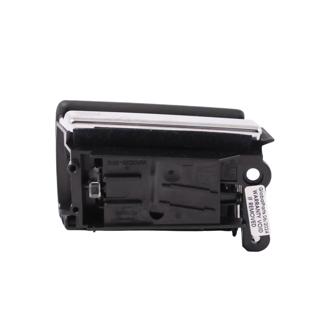 Cenicero Trasero Izquierdo Tapa Tarjeta Puerta Cuero Negro para Mercedes W221 con número de pieza A2218100530 Mercedes W221 Cenicero Trasero Izquierdo Tapa Tarjeta Puerta Cuero Negro - SKU A2218100530 - Número de pieza A2218100530