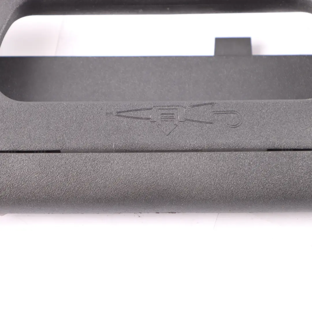 Trunk Open Handle Tailgate Trim Lid Panel Primed to Mercedes W221 Rear with Part number A2218101214 Mercedes W221 Rear Trunk Open Handle Tailgate Trim Lid Panel Primed - SKU A2218101214 - Part number A2218101214