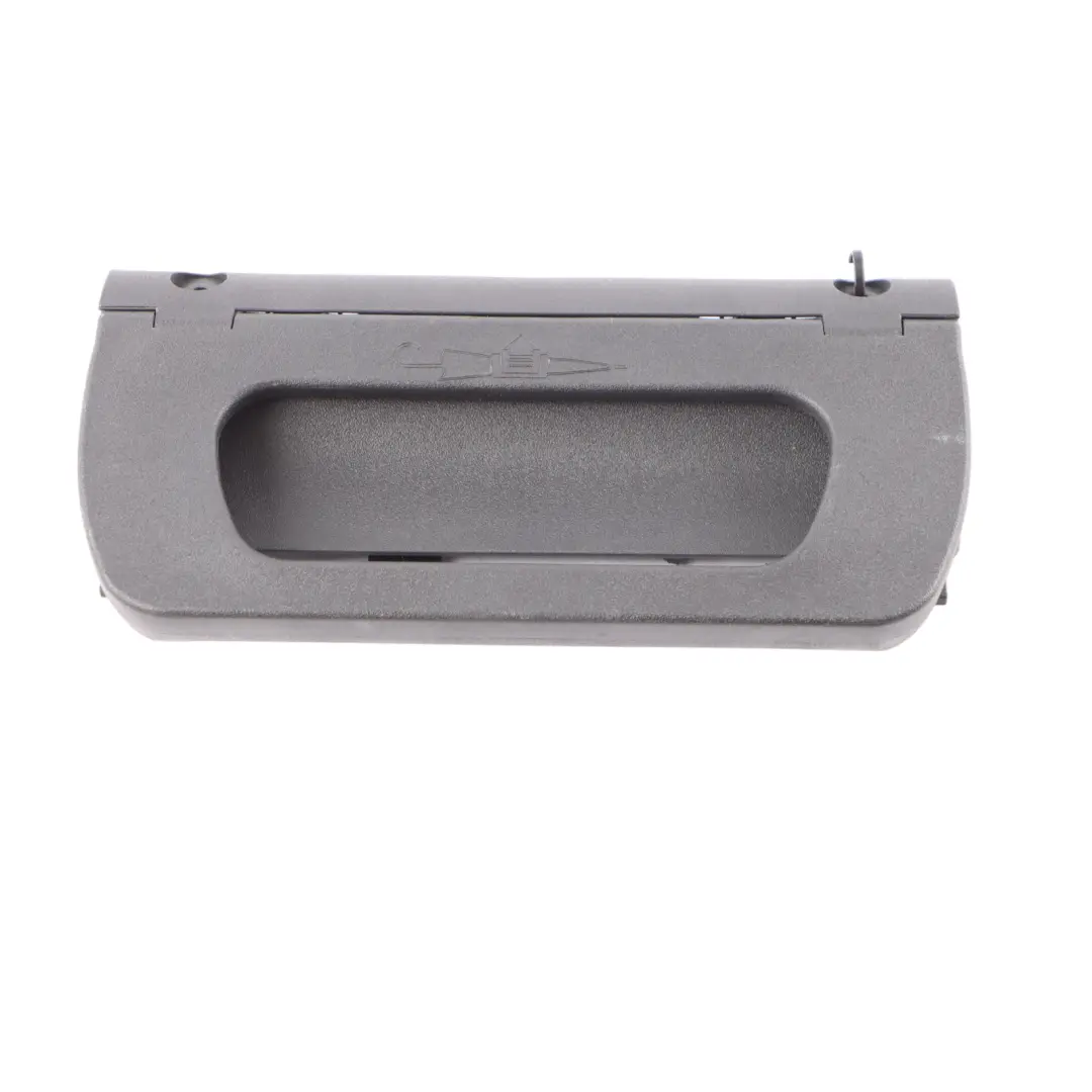 Trunk Open Handle Tailgate Trim Lid Panel Primed to Mercedes W221 Rear with Part number A2218101214 Mercedes W221 Rear Trunk Open Handle Tailgate Trim Lid Panel Primed - SKU A2218101214 - Part number A2218101214