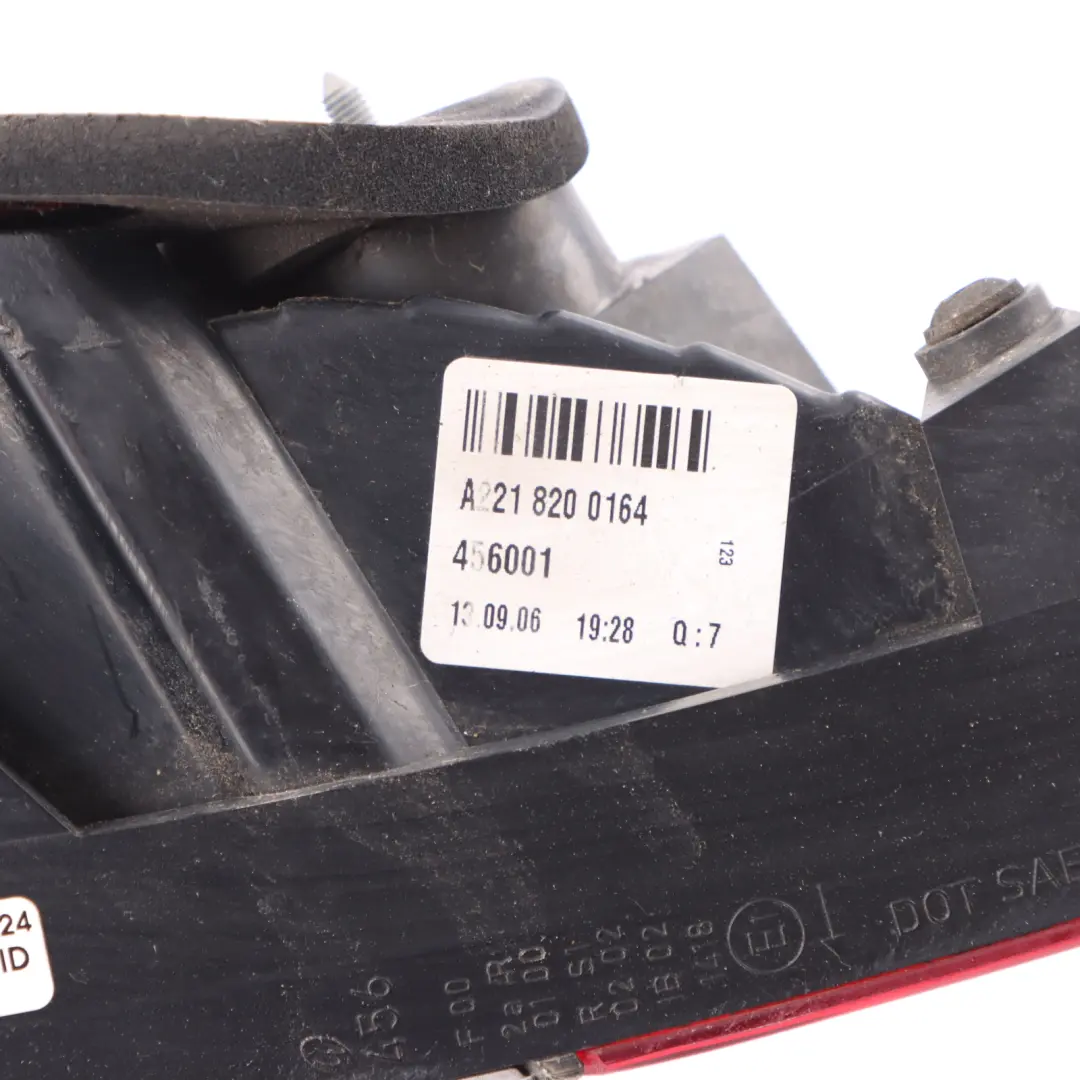 Mercedes W221 Lamp Rear Left N/S Tail Light Iridium Silver - 775 - SKU A2218200166-IRS - Part number A2218200166