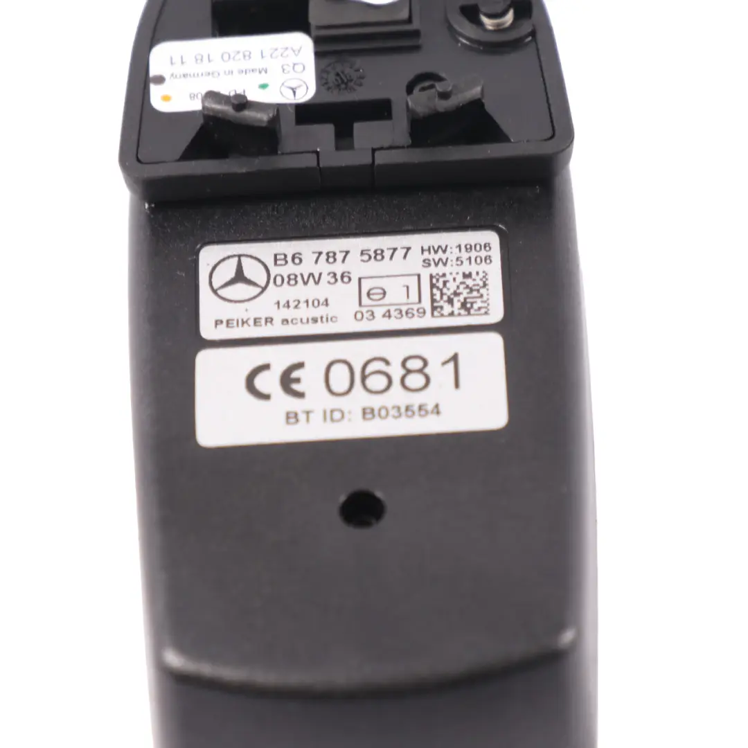 Bluetooth Hands-free Mobile Phone Adapter Mercedes W221 - SKU A2218201811 - Part number A2218201811