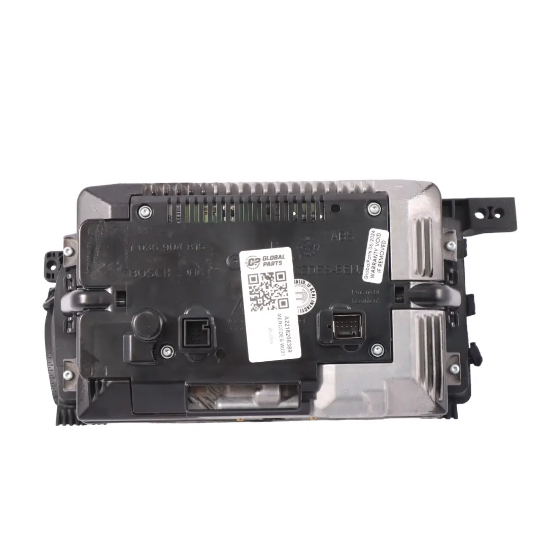 Wyświetlacz Ekran Wielofunkcyjny Command Mercedes C216 W221 - SKU lhd-A2218206389 - Numer Części A2218206389
