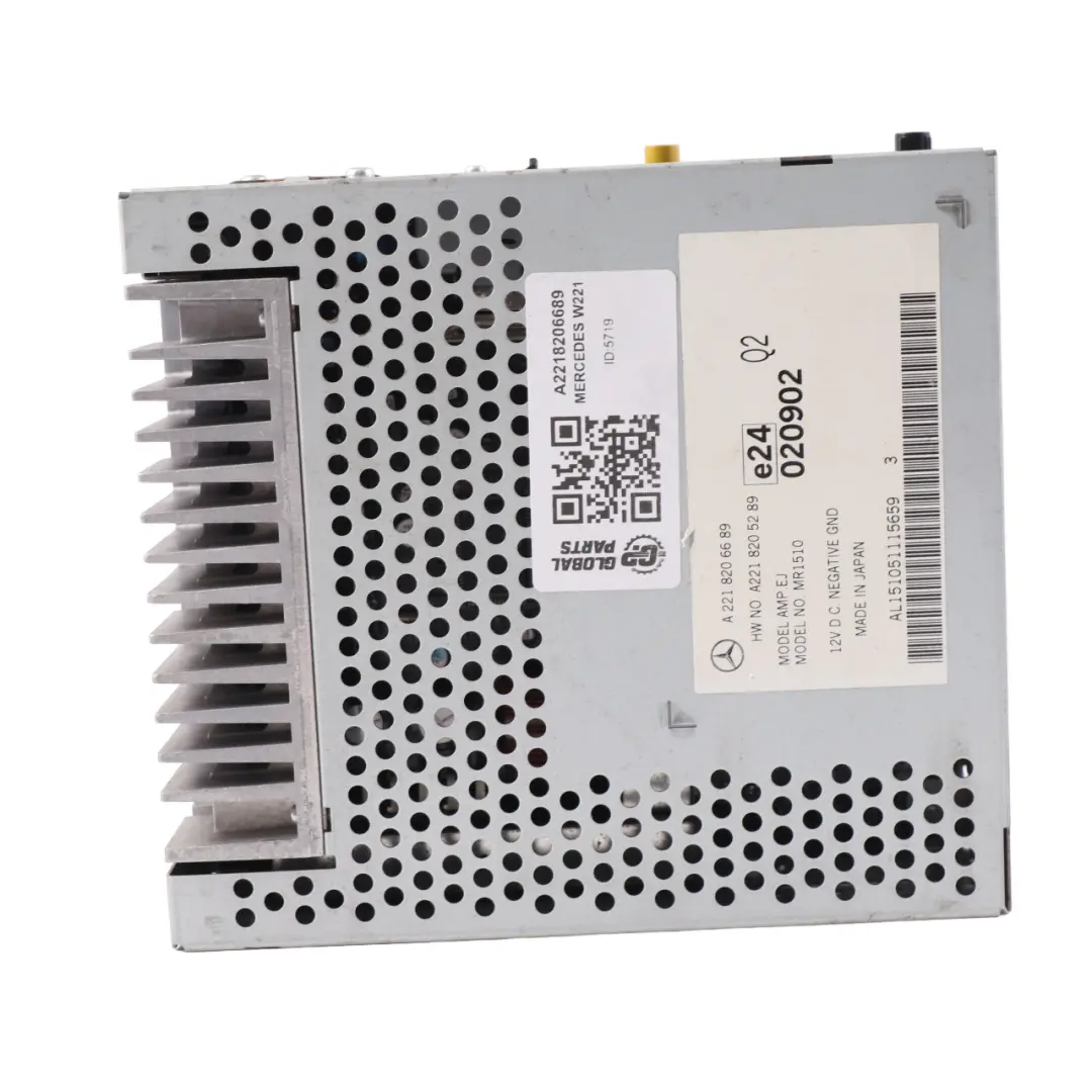 S500 Audio Amplificatore Sistema Modulo di Controllo A2218205289 per Mercedes W221 con numero di parte A2218206689 Mercedes W221 S500 Audio Amplificatore Sistema Modulo di Controllo A2218205289 - SKU A2218206689 - Numero di parte A2218206689