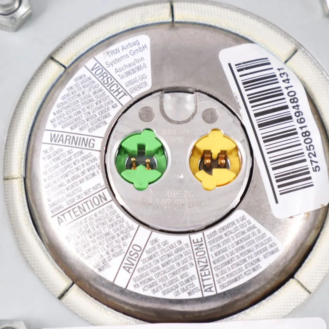 S500 Módulo de Aire Volante SRS Unidad Cuero Negro para Mercedes W221 con número de pieza A2218210551 Mercedes W221 S500 Módulo de Aire Volante SRS Unidad Cuero Negro - SKU A2218210551 - Número de pieza A2218210551