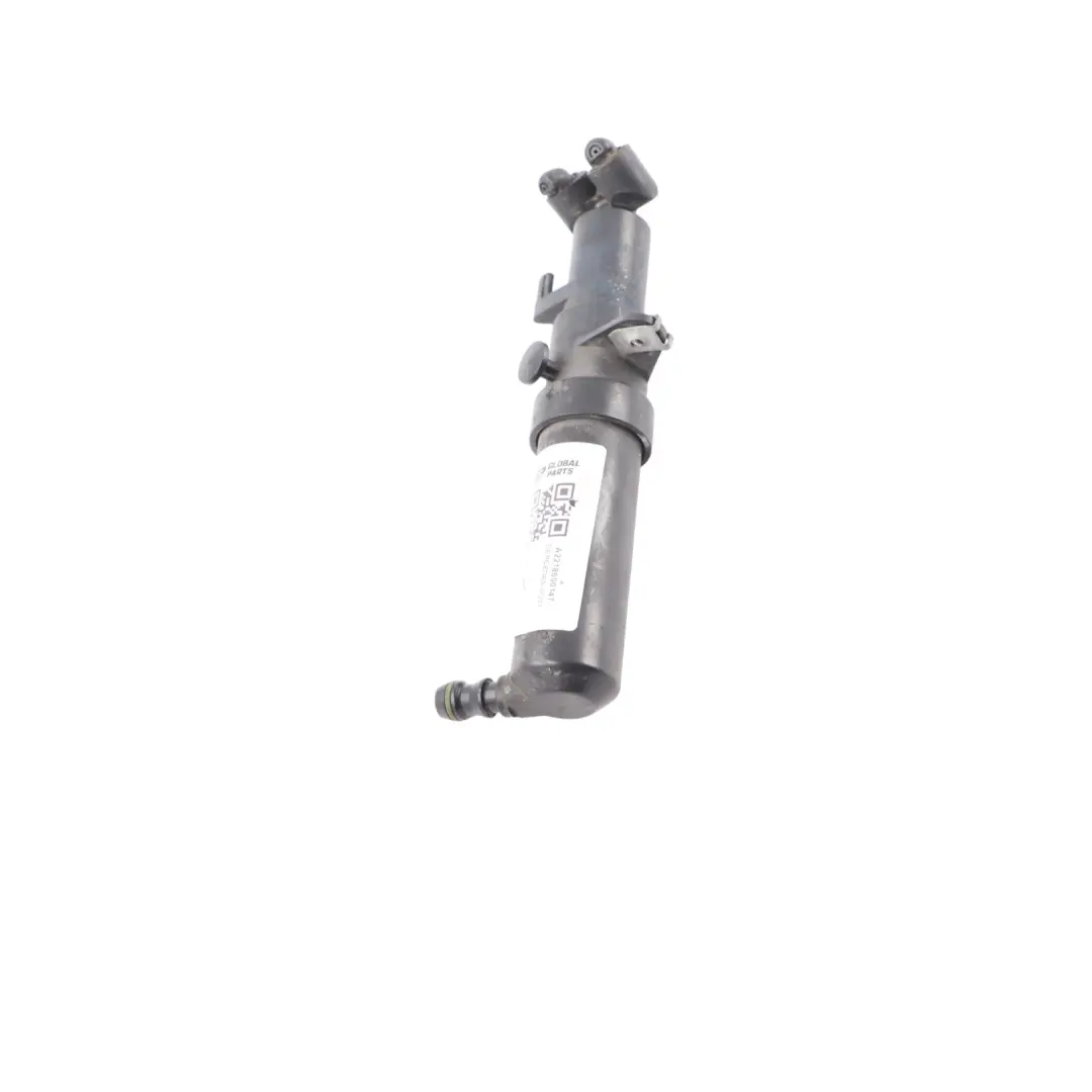 lavafaros Boquilla pulverización Delantera Izquierda para Mercedes W221 con número de pieza A2218600147 Mercedes W221 lavafaros Boquilla pulverización Delantera Izquierda - SKU A2218600147 - Número de pieza A2218600147