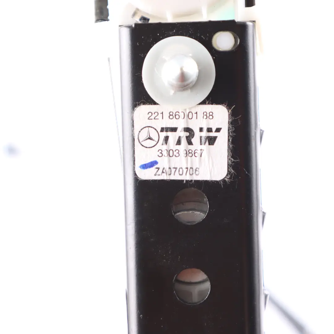 Mercedes W221 Seat Belt Hight Adjuster Regulator Front Left N/S - SKU A2218600188 - Part number A2218600188