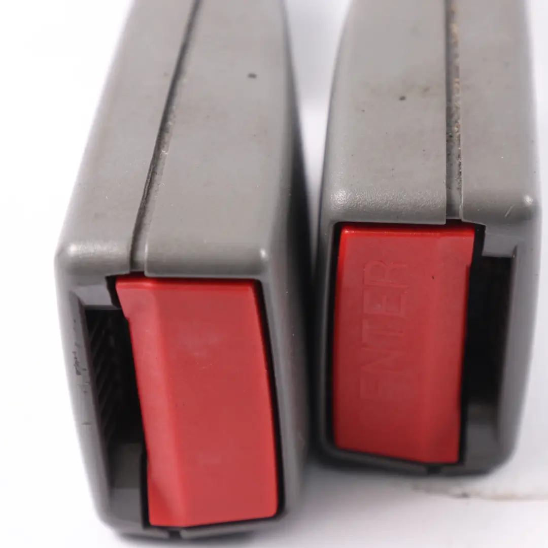 Mercedes W221 Seat Belt Buckle Rear Middle Centre Right O/S Grey - SKU A2218600269-2 - Part number A2218600269