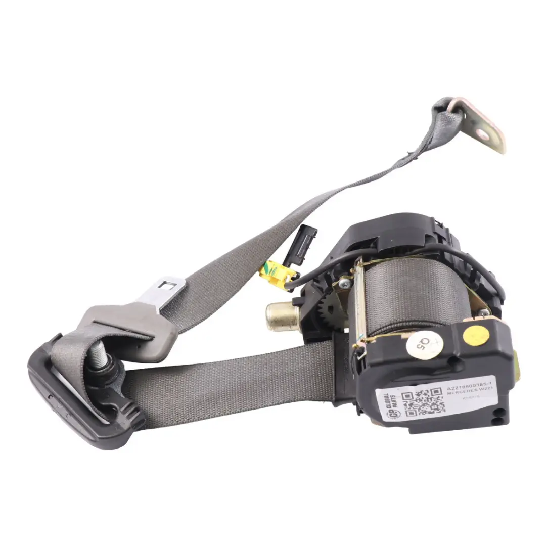 Belt Rear Left N/S Seatbelt A2218600585 to Mercedes W221 Seat with Part number A2218600385 Mercedes W221 Seat Belt Rear Left N/S Seatbelt A2218600585 - SKU A2218600385-1 - Part number A2218600385