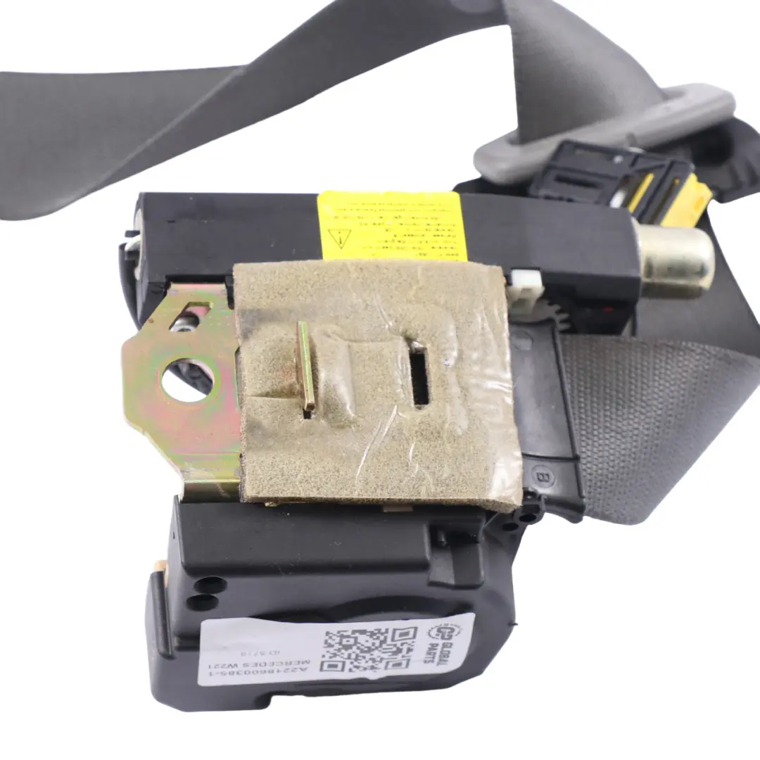 Belt Rear Left N/S Seatbelt A2218600585 to Mercedes W221 Seat with Part number A2218600385 Mercedes W221 Seat Belt Rear Left N/S Seatbelt A2218600585 - SKU A2218600385-1 - Part number A2218600385