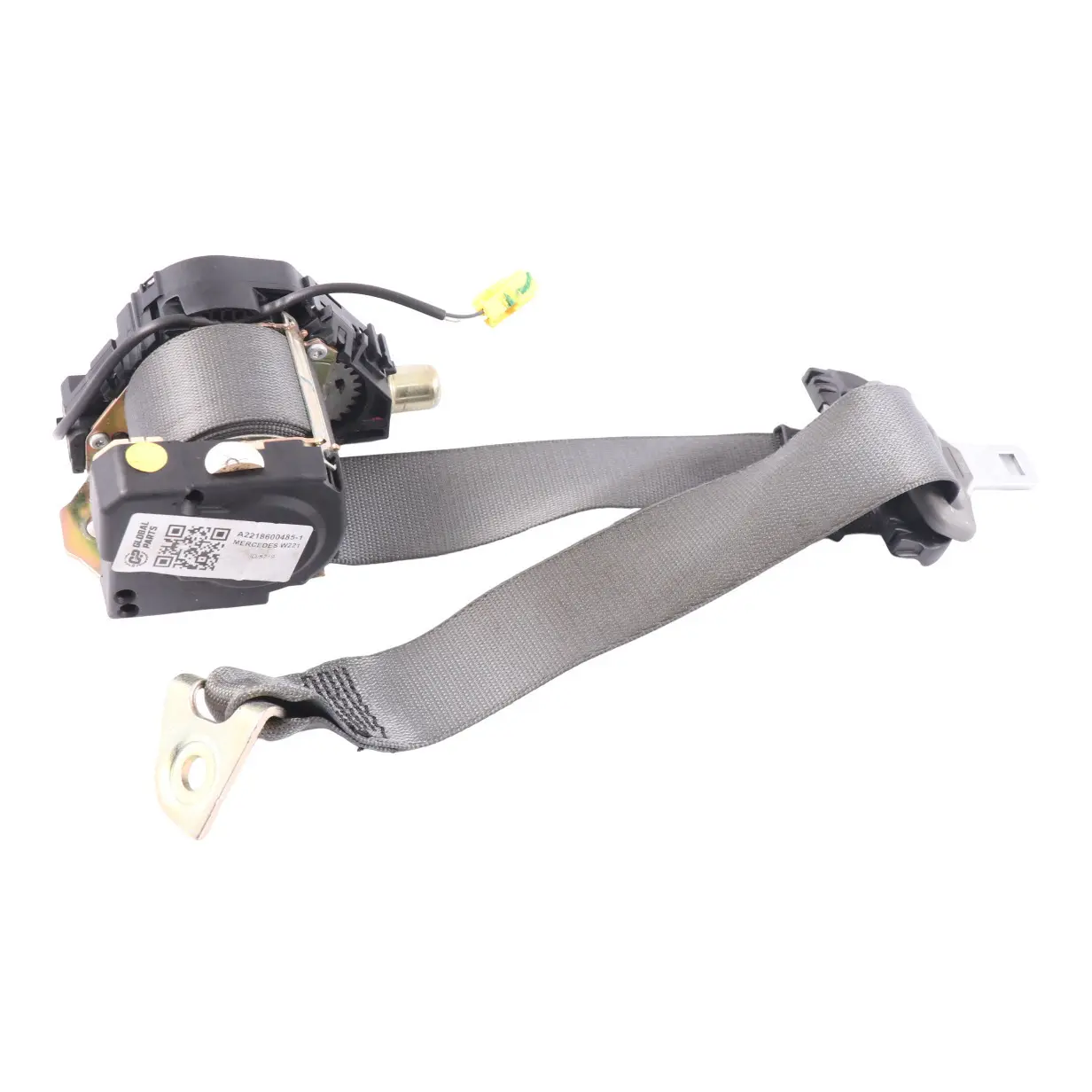 Mercedes W221 Cinturón de seguridad trasero derecho gris A2218602269