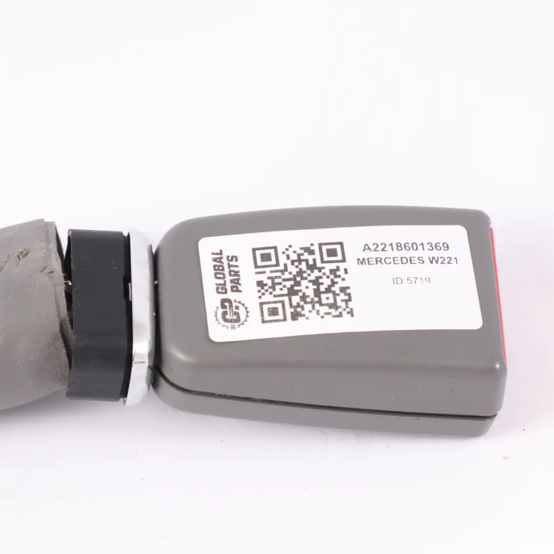 Mercedes W221 Seat Belt Buckle Catch Front Left N/S Pretensione - SKU A2218601369 - Part number A2218601369