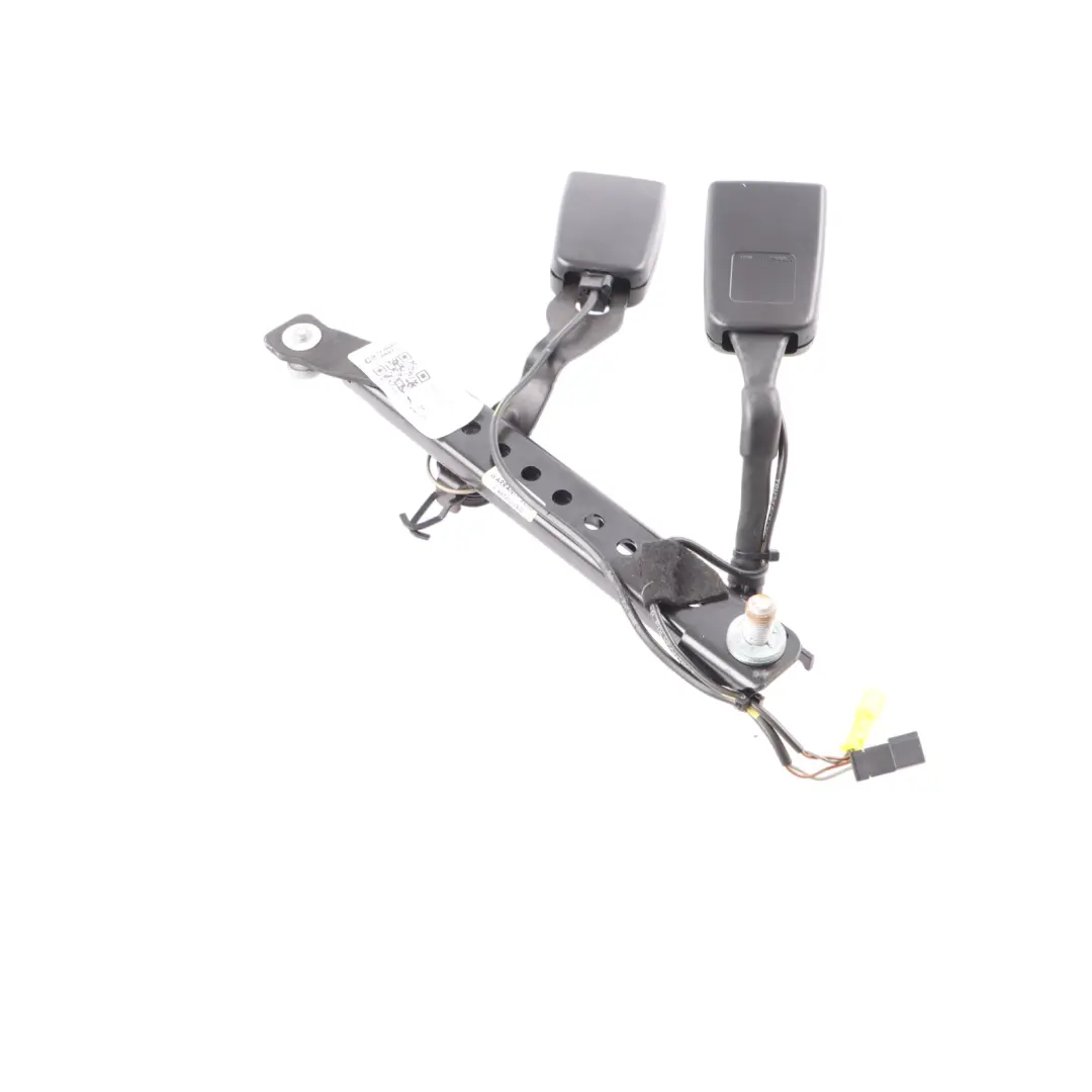 Mercedes W221Seat Buckle Black Tensioner Belt Rear Centre Right O/S - SKU A2218602569-1 - Part number A2218602569