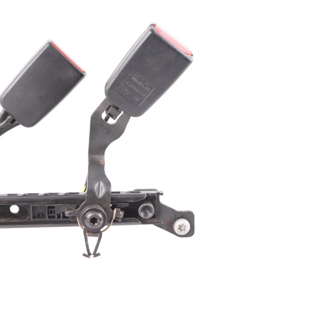 Mercedes W221Seat Buckle Black Tensioner Belt Rear Centre Right O/S - SKU A2218602569-1 - Part number A2218602569
