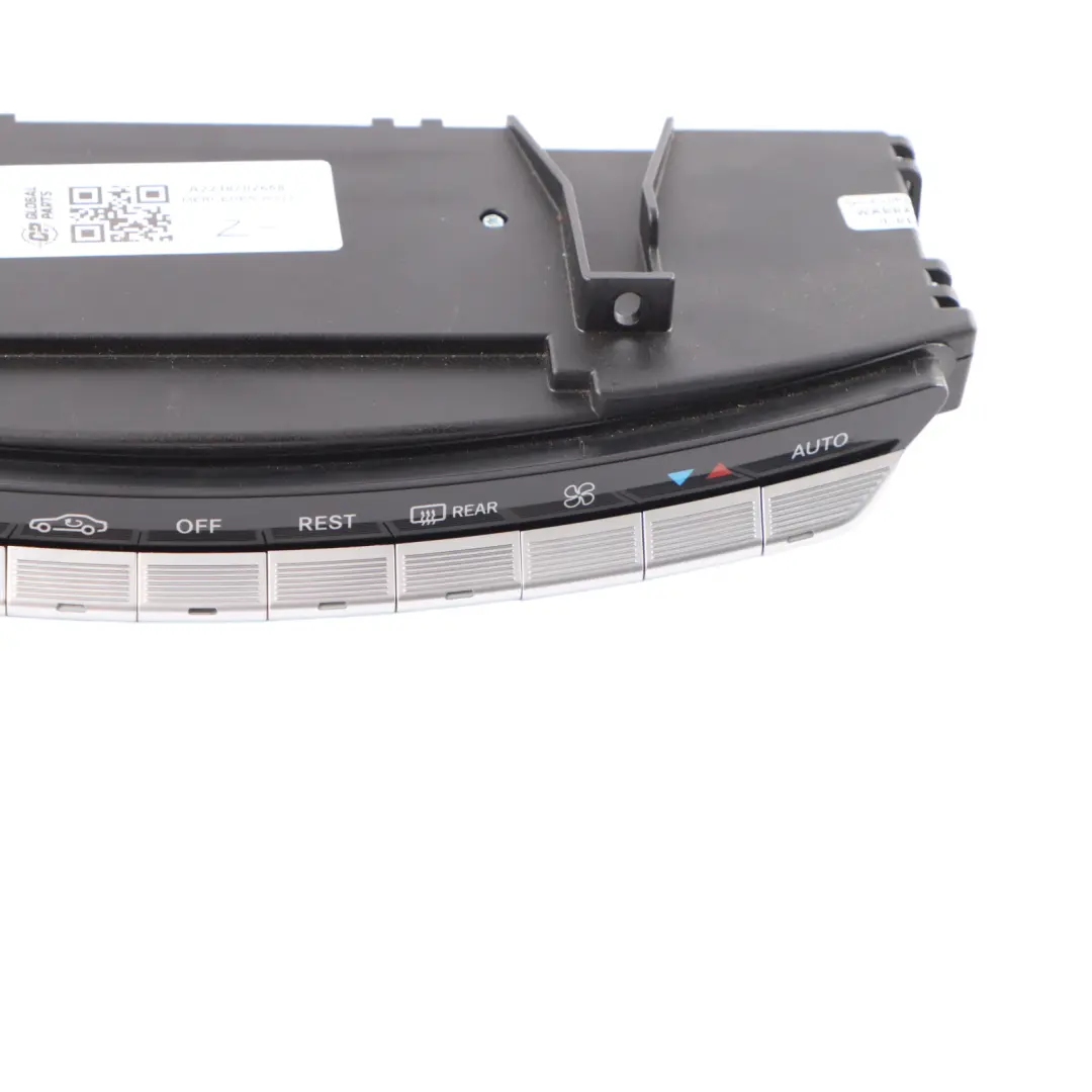 Mercedes C216 W221 Climatisation Unité de chauffage A/C Panneau commutation - SKU A2218702658 - Numéro de pièce A2218702658