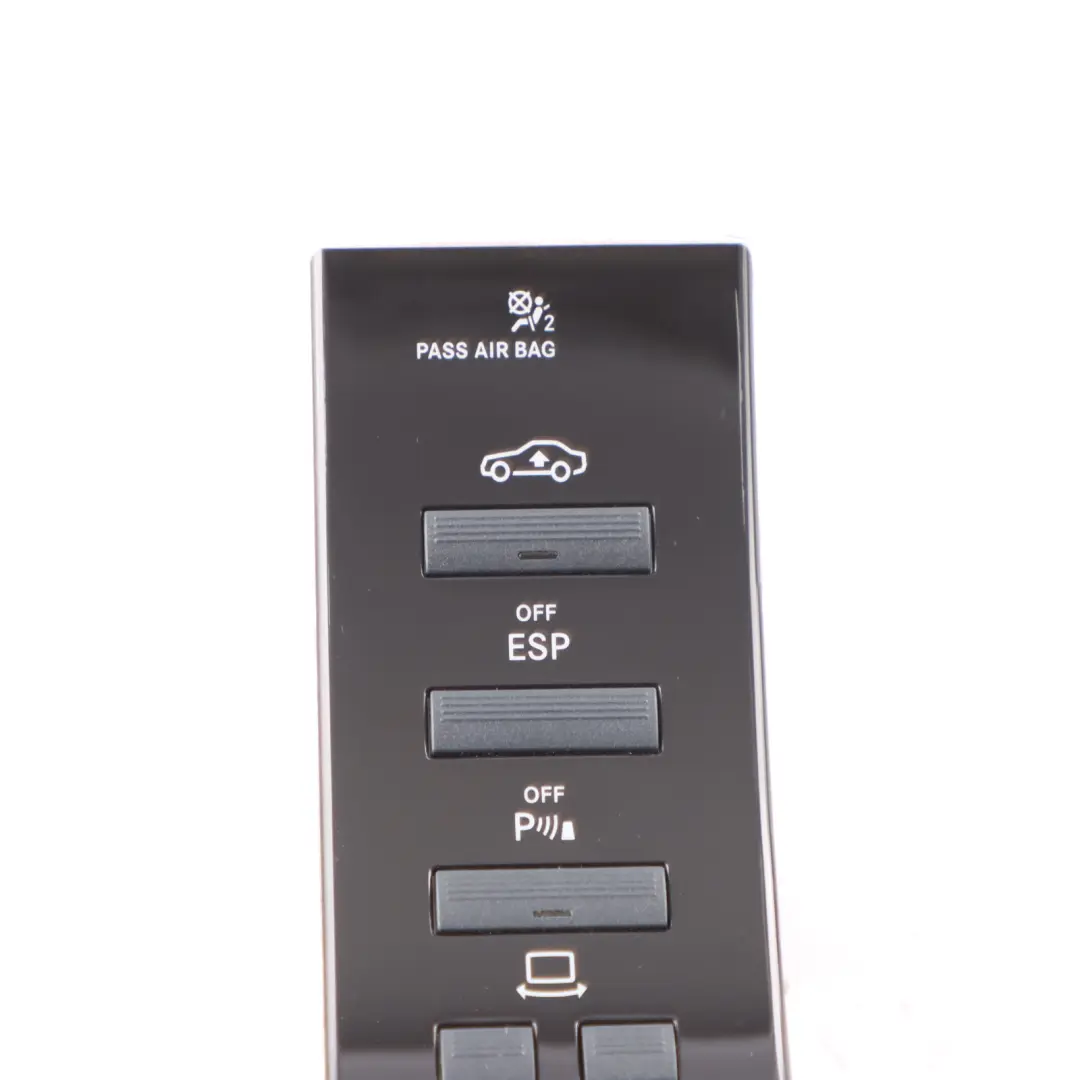 Dashboard Instrument Cluster PDC Panel Button Switch to Mercedes W221 with Part number A2218703779 Mercedes W221 Dashboard Instrument Cluster PDC Panel Button Switch - SKU A2218703779 - Part number A2218703779