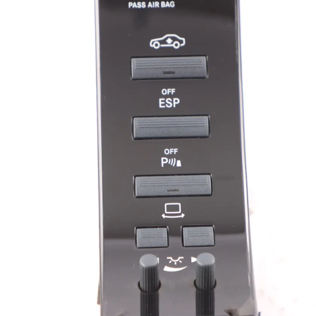 Mercedes W221 Dashboard Instrument Cluster PDC Panel Button Switch - SKU A2218703779 - Part number A2218703779