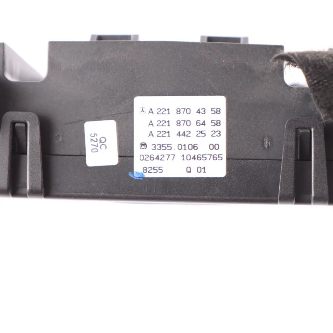 Conditioning Climate Control Panel A/C Switch to Mercedes W211 Air with Part number A2218704358 Mercedes W211 Air Conditioning Climate Control Panel A/C Switch - SKU A2218704358 - Part number A2218704358