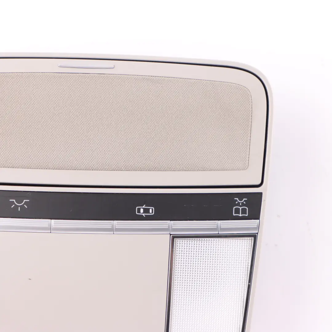Front Innenraum Dach Leselicht Lampe Einheit Beige für Mercedes W221 mit Teilenummer A2218705086 Mercedes W221 Front Innenraum Dach Leselicht Lampe Einheit Beige - SKU A2218705086-1 - Teilenummer A2218705086