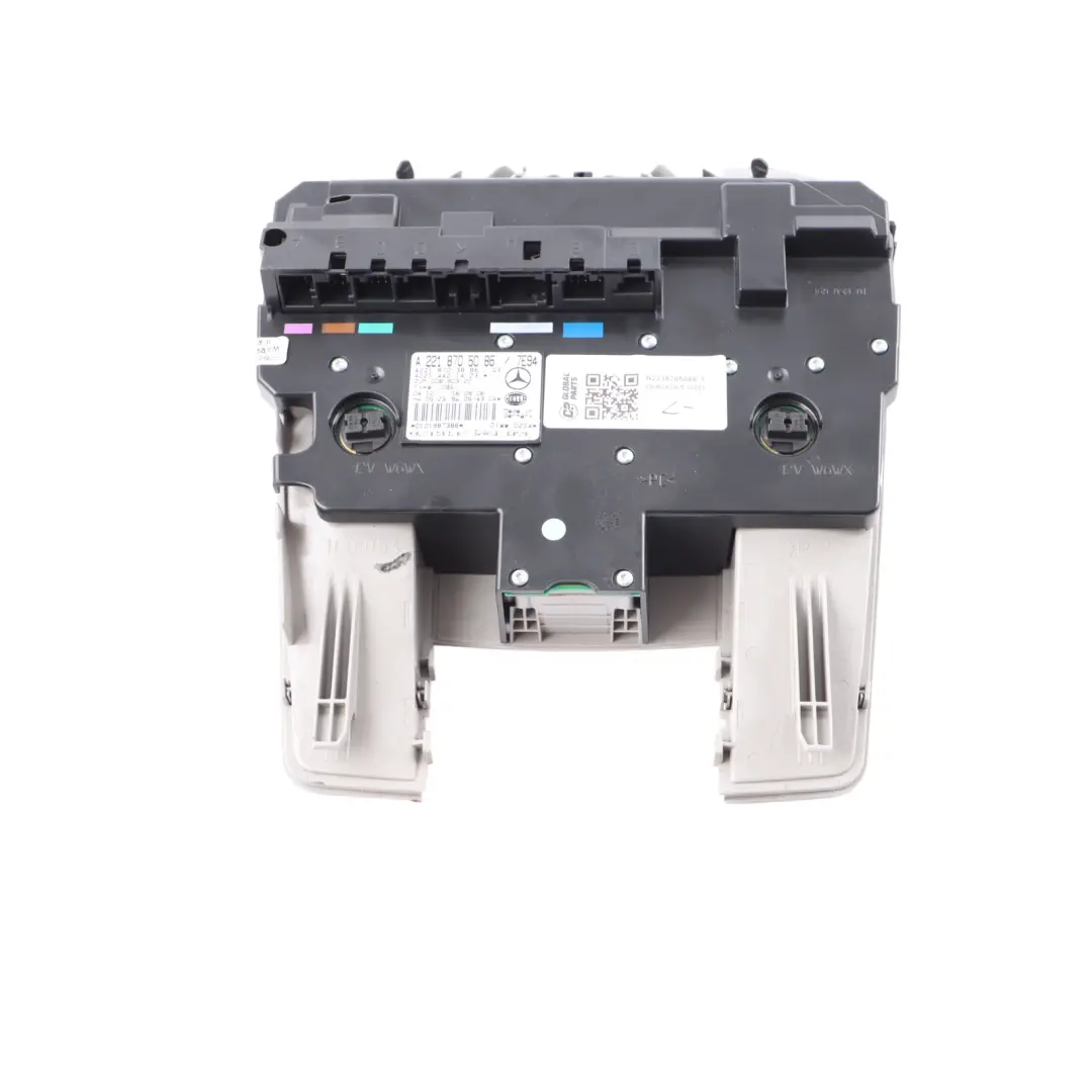 Front Interior Roof Reading Light Lamp Unit Beige to Mercedes W221 with Part number A2218705086 Mercedes W221 Front Interior Roof Reading Light Lamp Unit Beige - SKU A2218705086-1 - Part number A2218705086