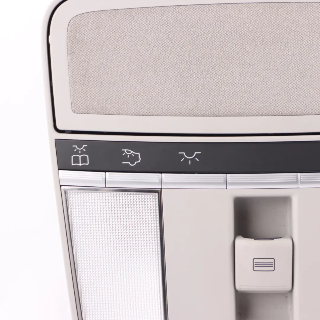 Interior Roof Light Switch Panel Alpaca Grey to Mercedes W221 S320 CDI with Part number A2218707295 Mercedes W221 S320 CDI Interior Roof Light Switch Panel Alpaca Grey - SKU A2218707295 - Part number A2218707295