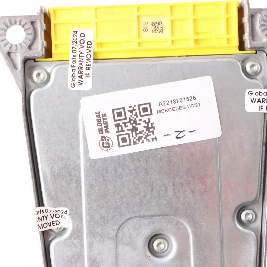 Módulo de Aire Unidad de Control ECU SRS Módulo para Mercedes W221 con número de pieza A2218707526 Mercedes W221 Módulo de Aire Unidad de Control ECU SRS Módulo - SKU A2218707526 - Número de pieza A2218707526